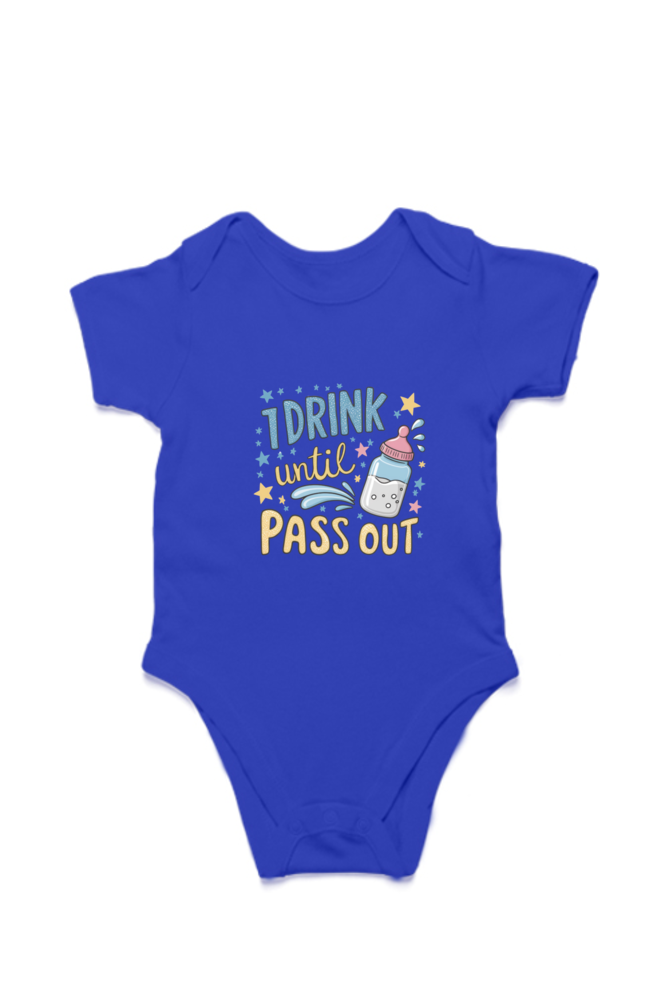Kids Rompers - I Drink until Pass out