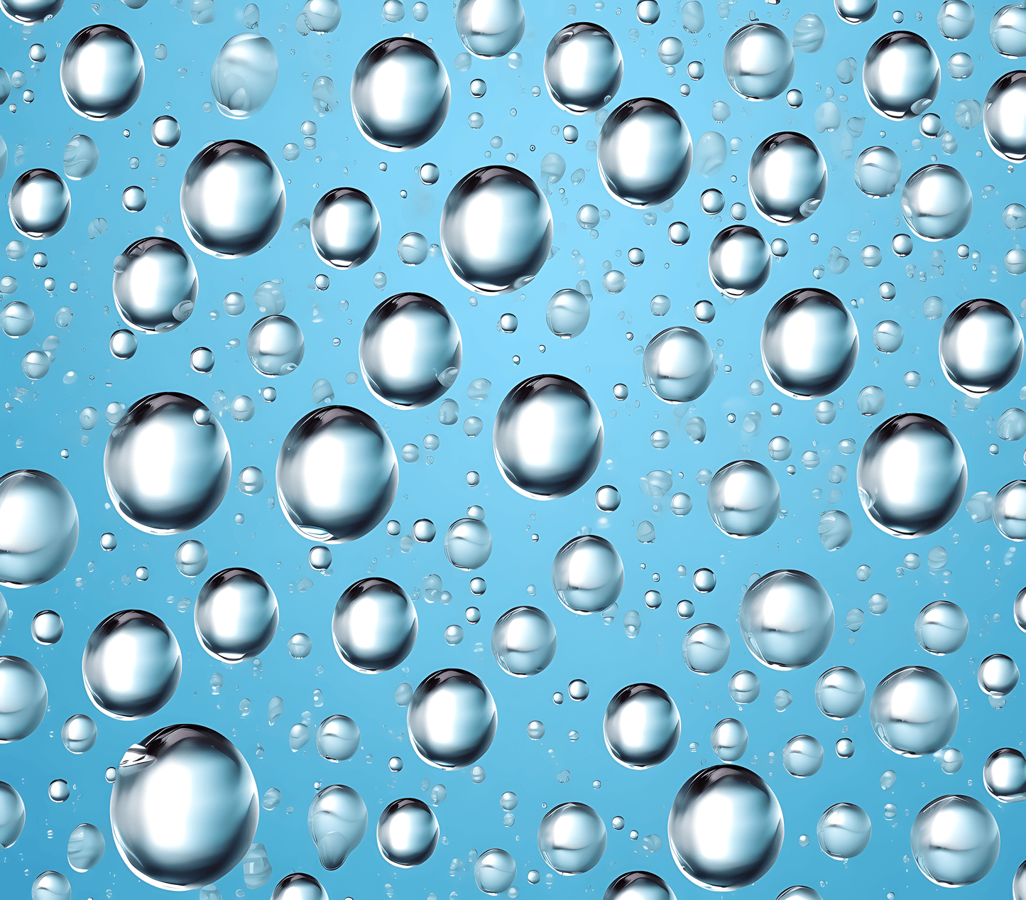 Drops of Water Pattern Sipper Bottle