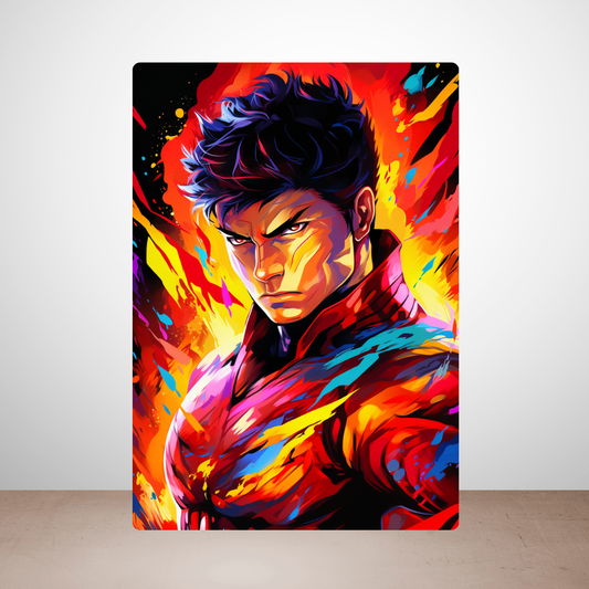 Metal Poster Superhero