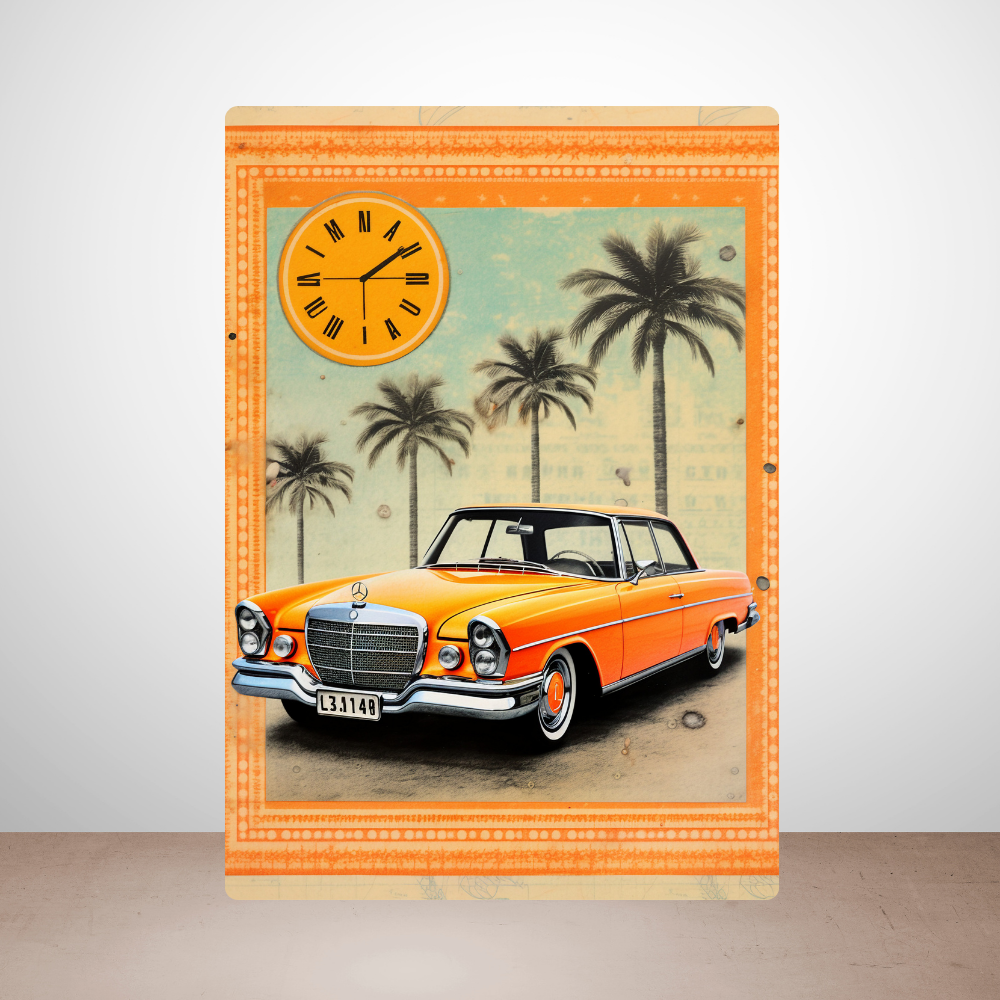 Metal poster – Classic Vintage Car