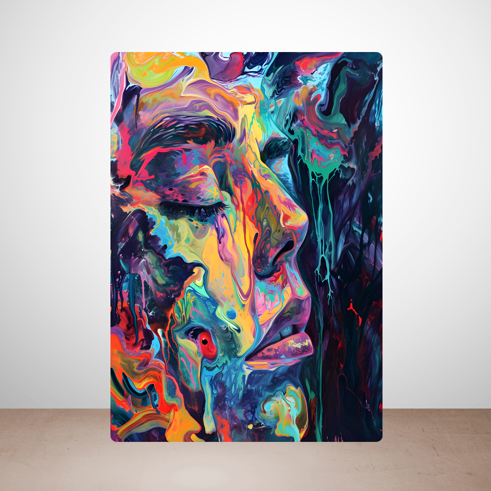 Metal poster - Trippy art