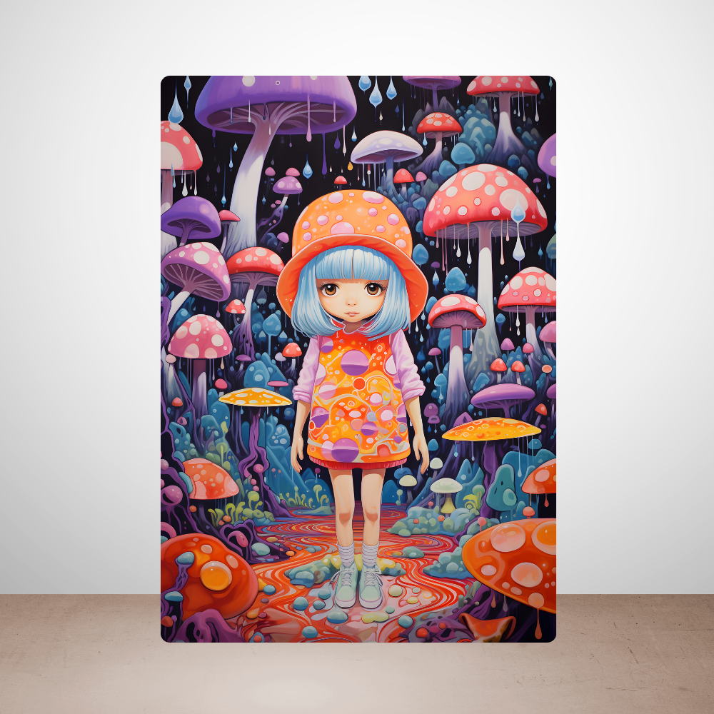 Metal poster - Trippy art