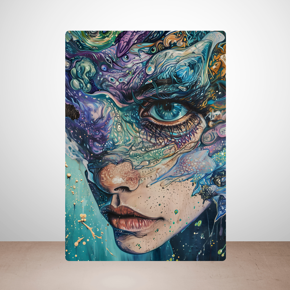 Metal Poster - Trippy Art