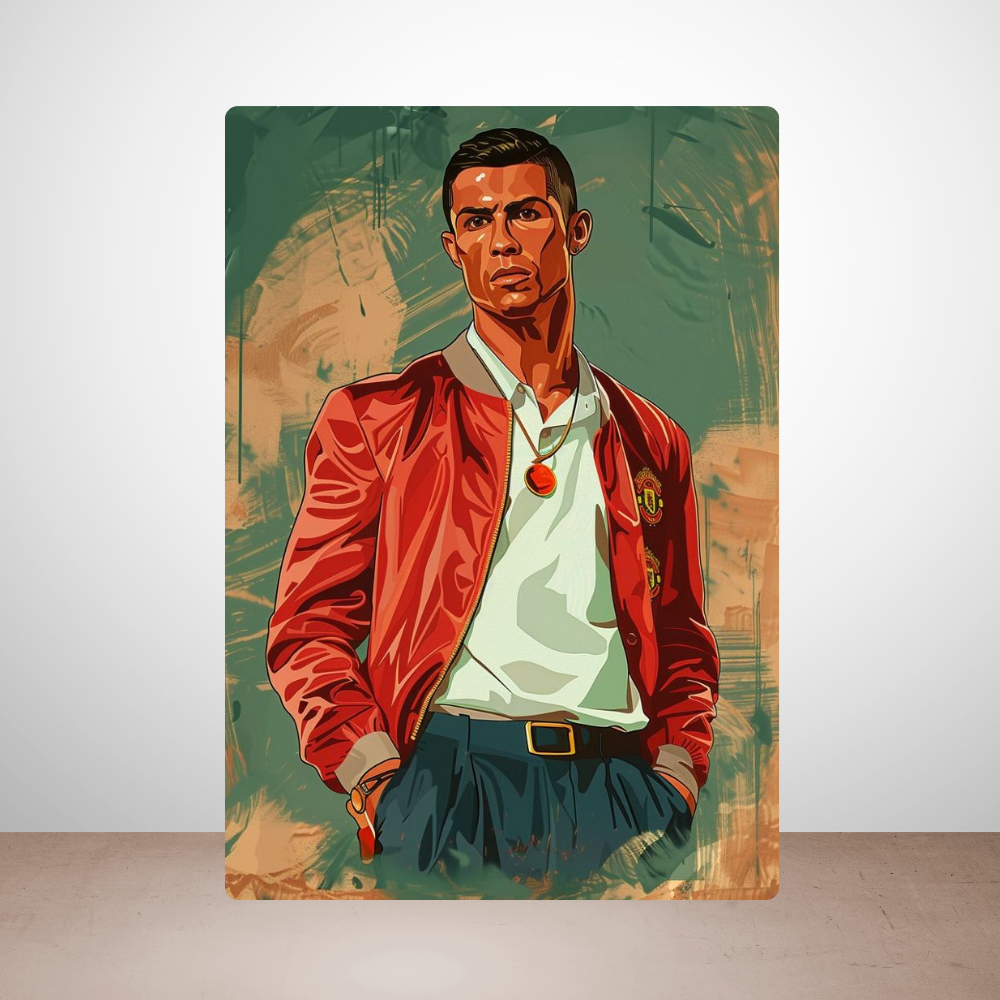 Metal Poster - Cristiano Ronaldo