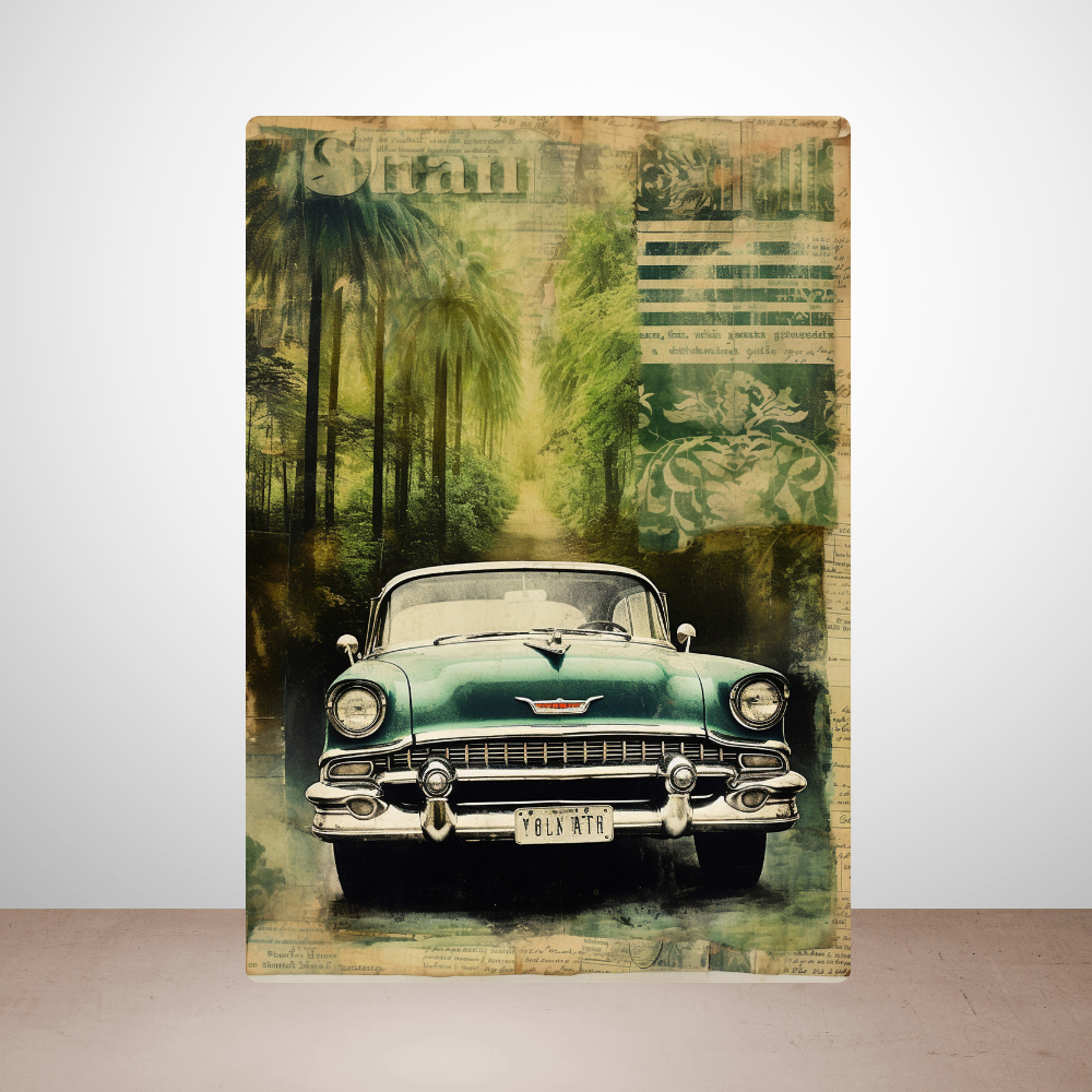 Metal Poster - Classic Vintage Car