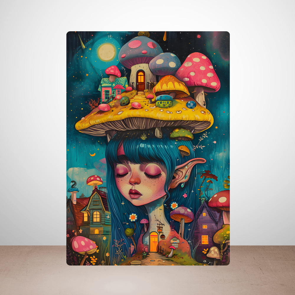 Metal poster - Trippy art