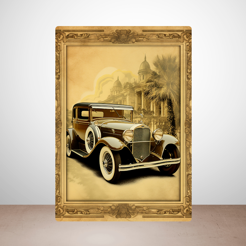 Metal poster – Classic Vintage Car