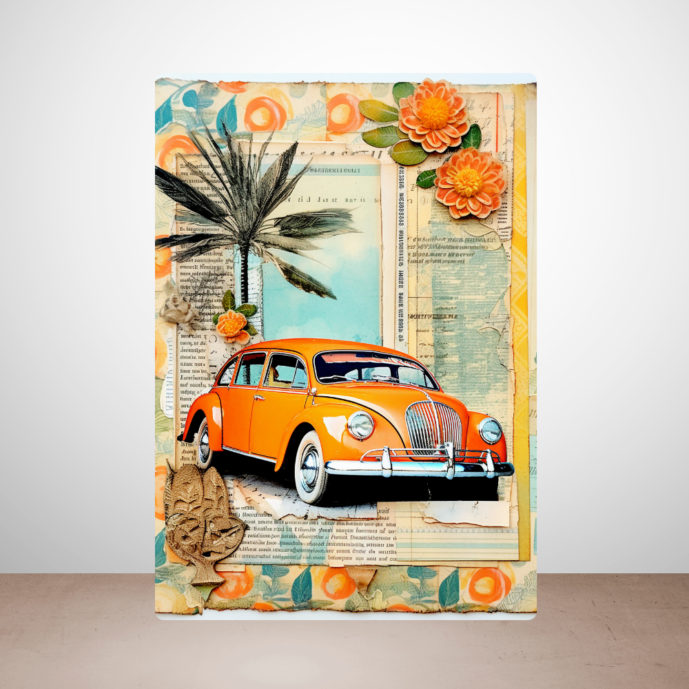 Metal poster – Classic Vintage Car