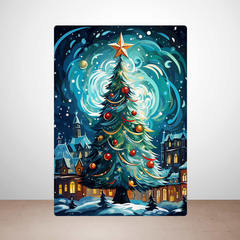 Metal Poster - Christmas Tree