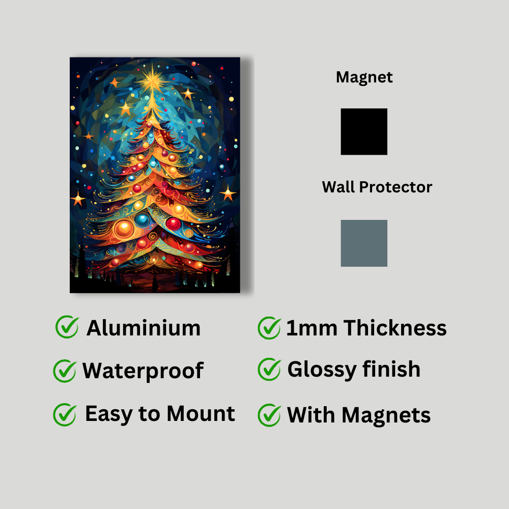 Metal Posters - Christmas Tree