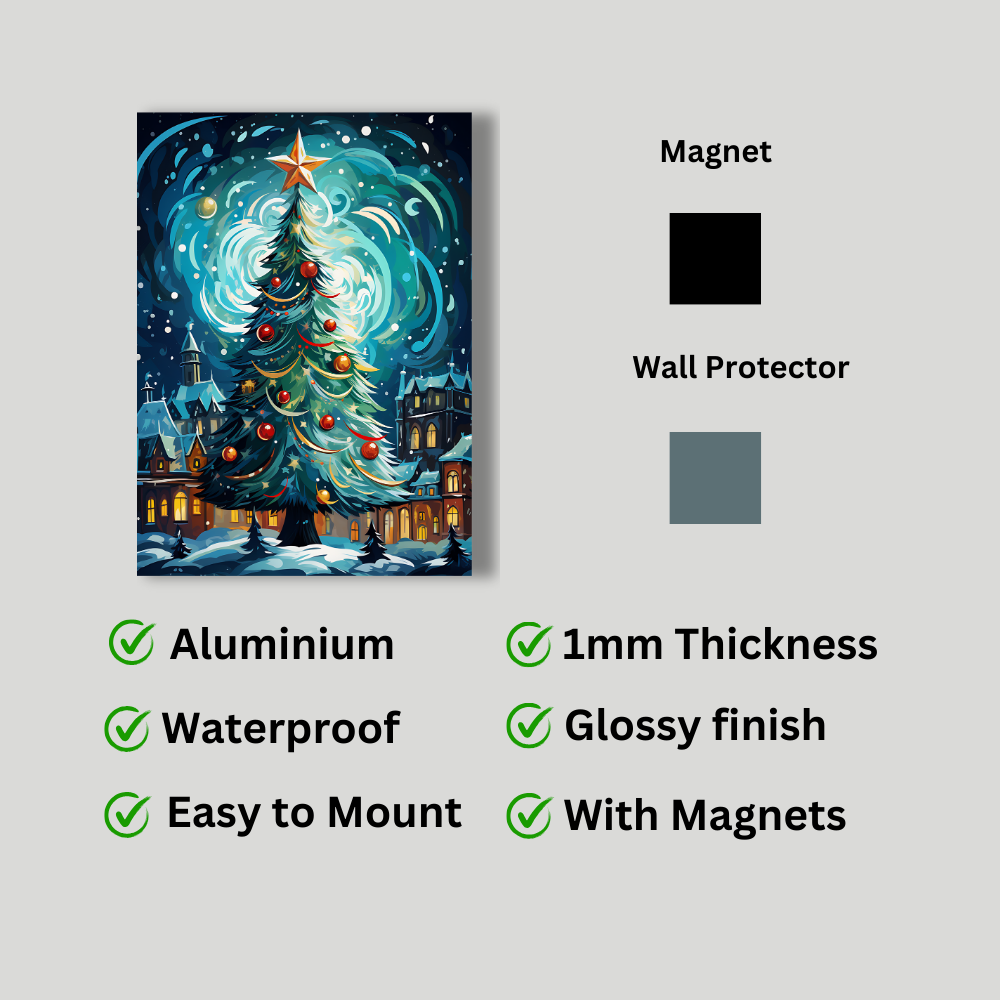 Metal Poster - Christmas Tree