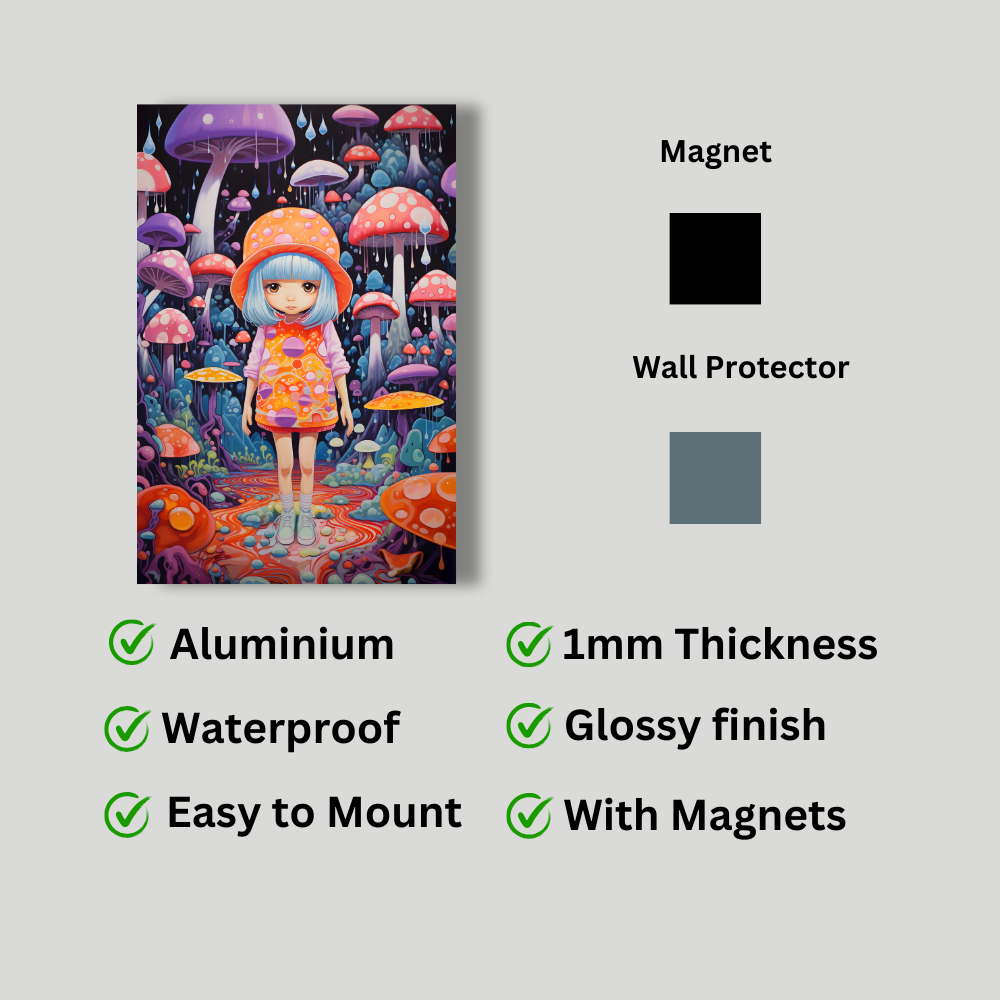 Metal poster - Trippy art
