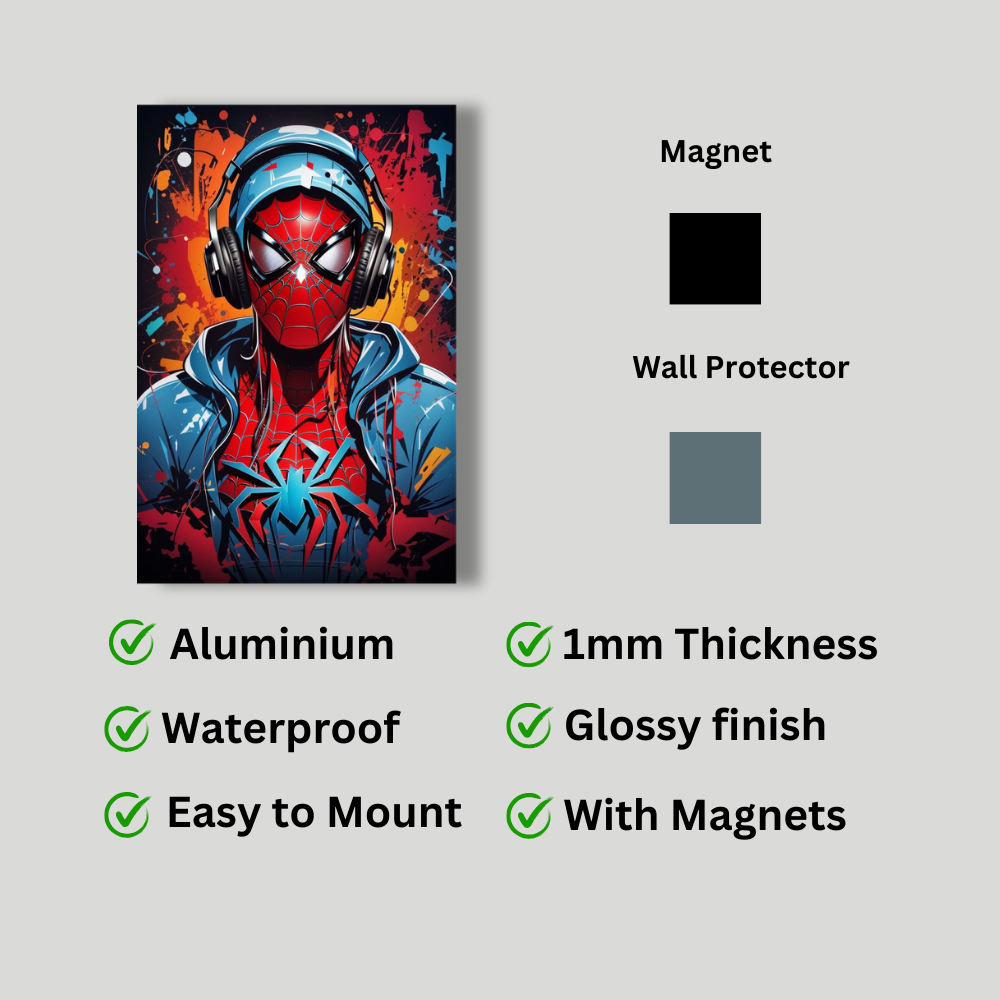 Metal poster - Spider man