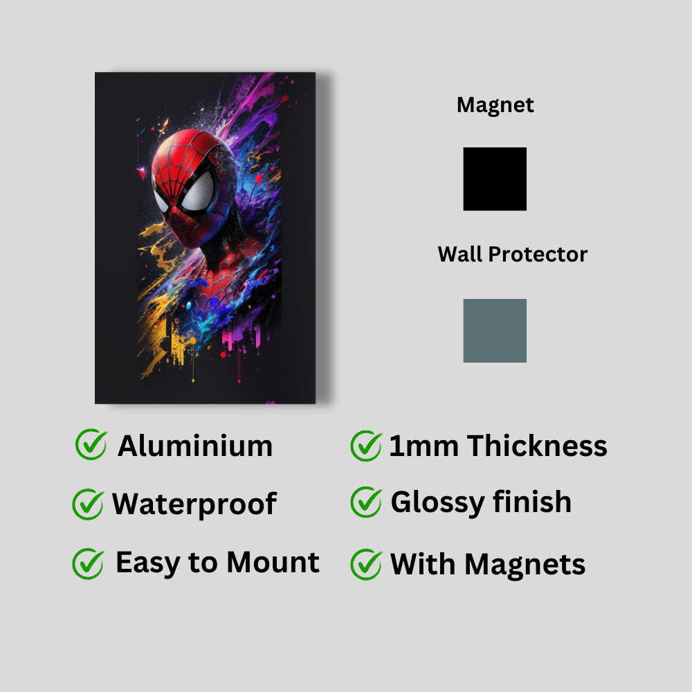 Metal poster - Spider man