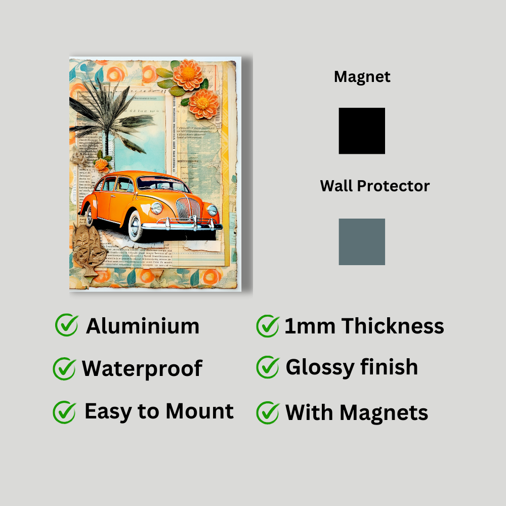 Metal poster – Classic Vintage Car
