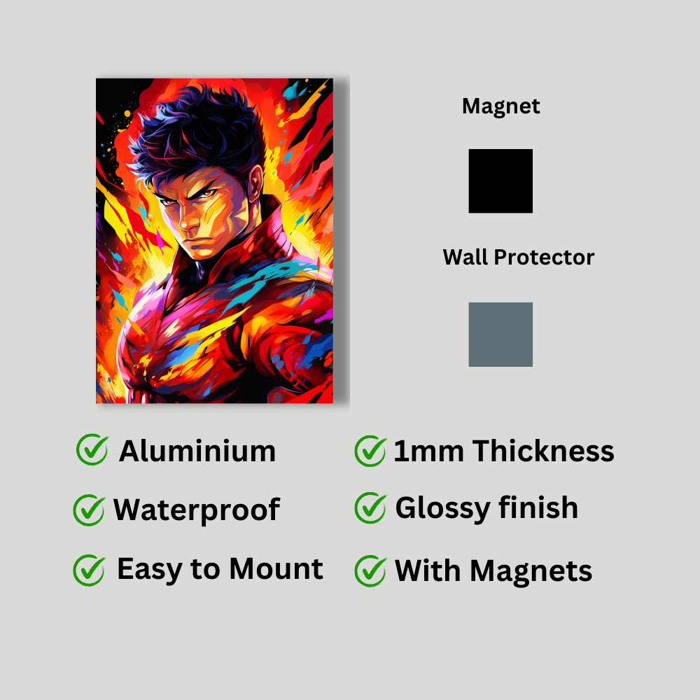 Metal Poster Superhero
