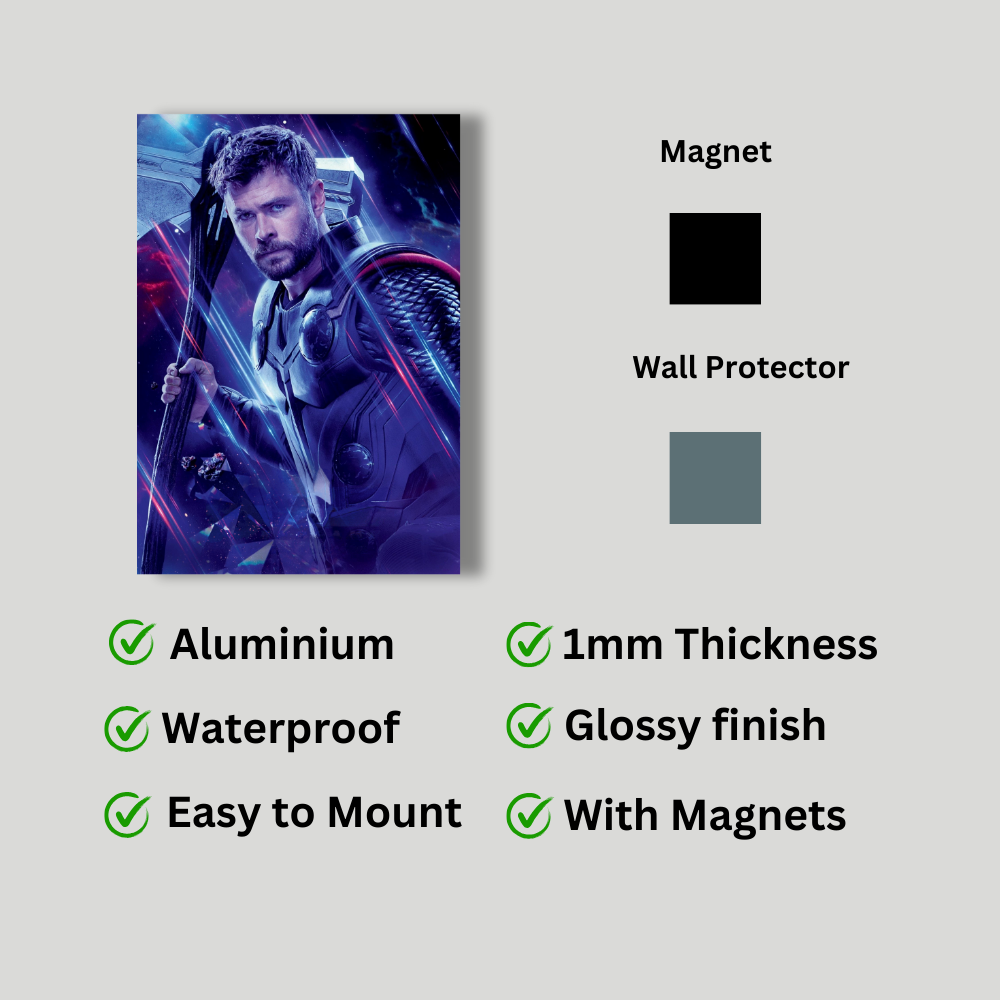 Metal poster –Marvel The Avengers