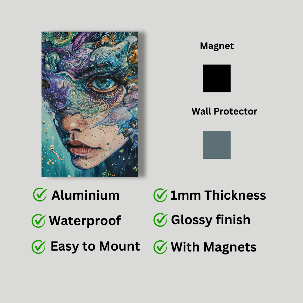 Metal Poster - Trippy Art
