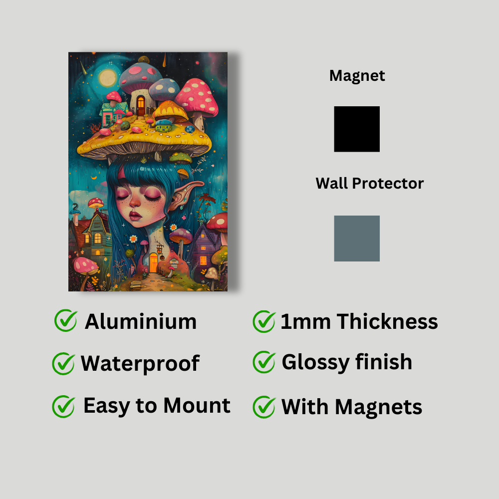 Metal poster - Trippy art