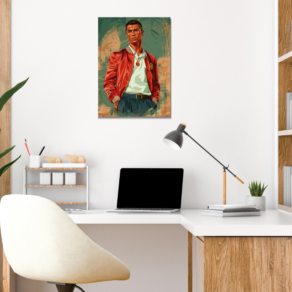 Metal Poster - Cristiano Ronaldo