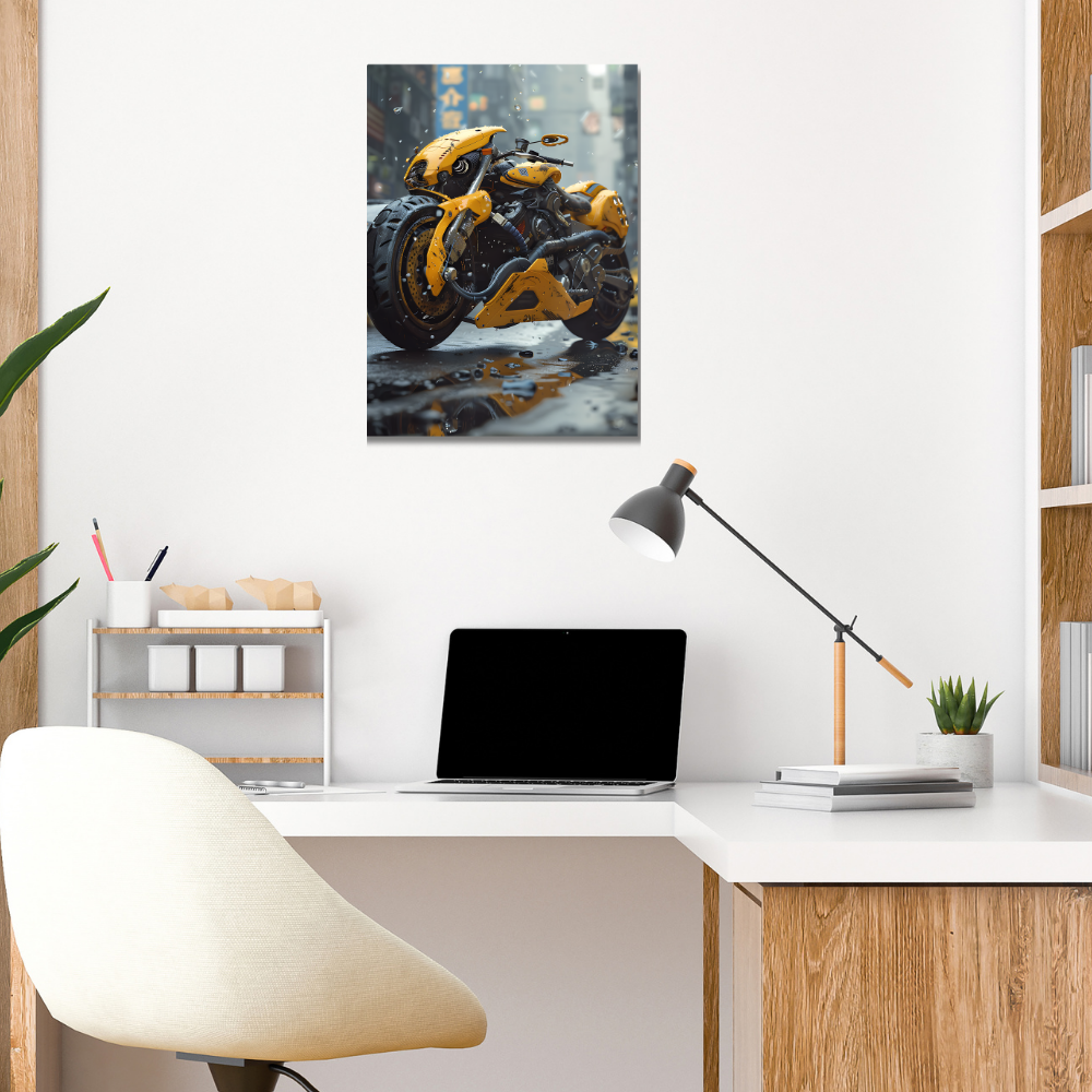 Metal Poster - Stylish Motorbike