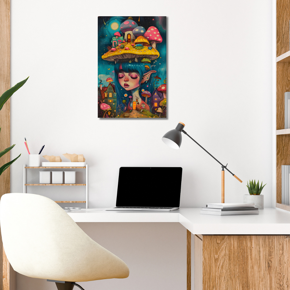 Metal poster - Trippy art