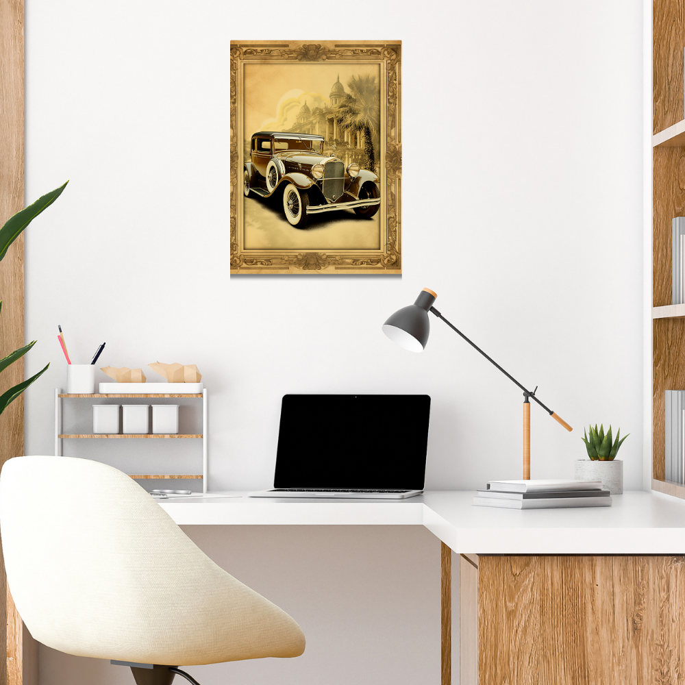 Metal poster – Classic Vintage Car
