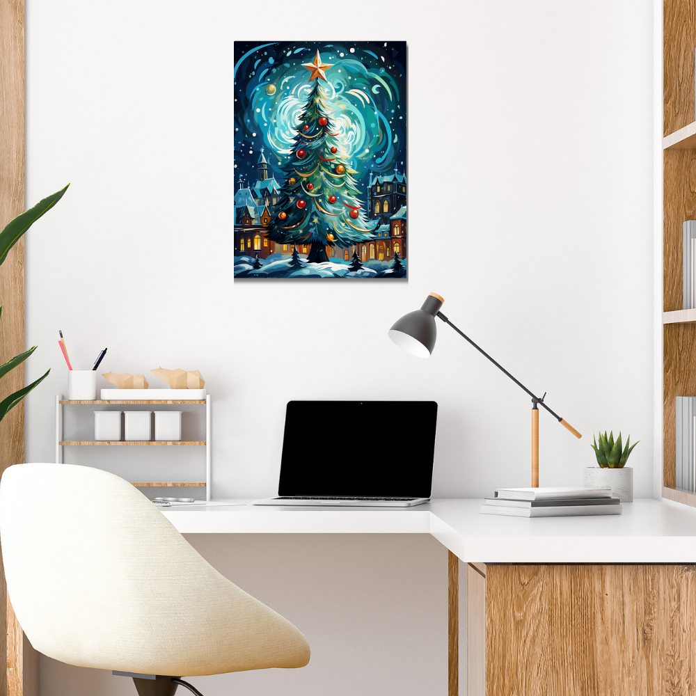 Metal Poster - Christmas Tree