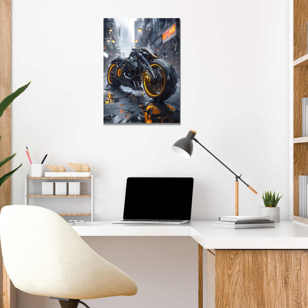 Metal Poster - Stylish Motorbike