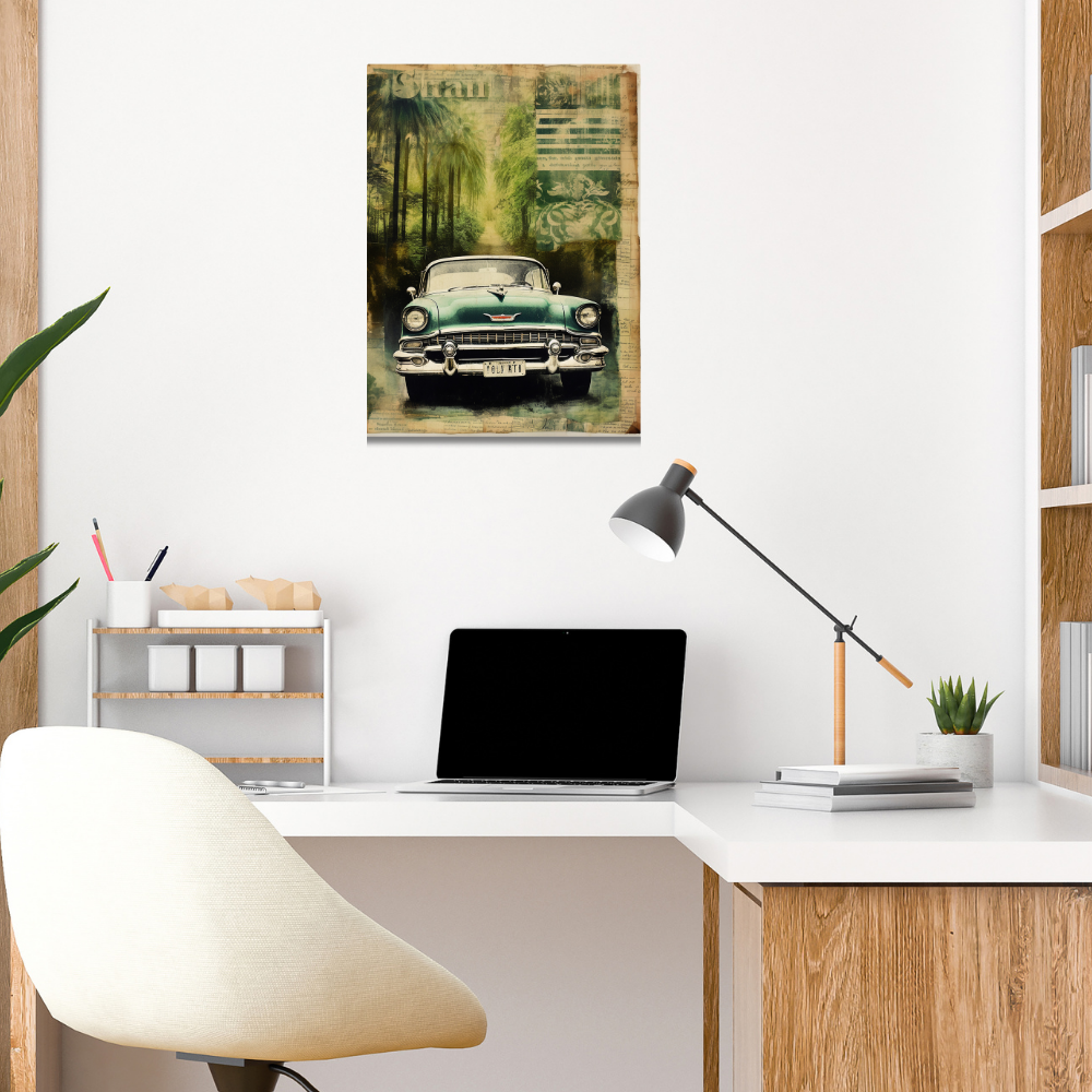 Metal Poster - Classic Vintage Car