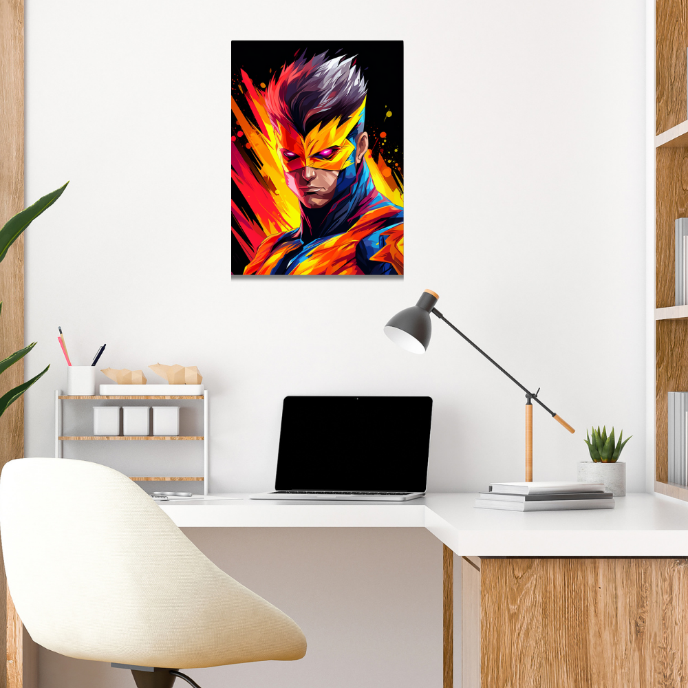 Metal Poster - Superhero