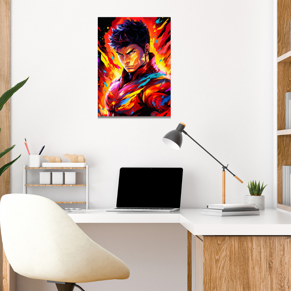 Metal Poster Superhero