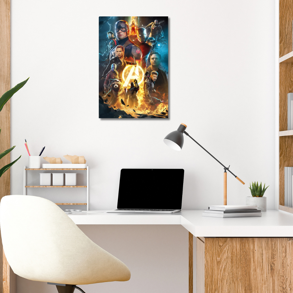 Metal poster –Marvel The Avengers