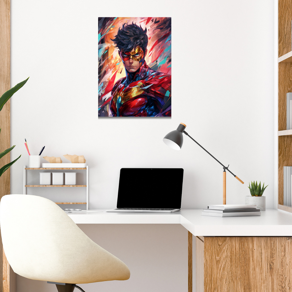 Metal Poster - Superhero