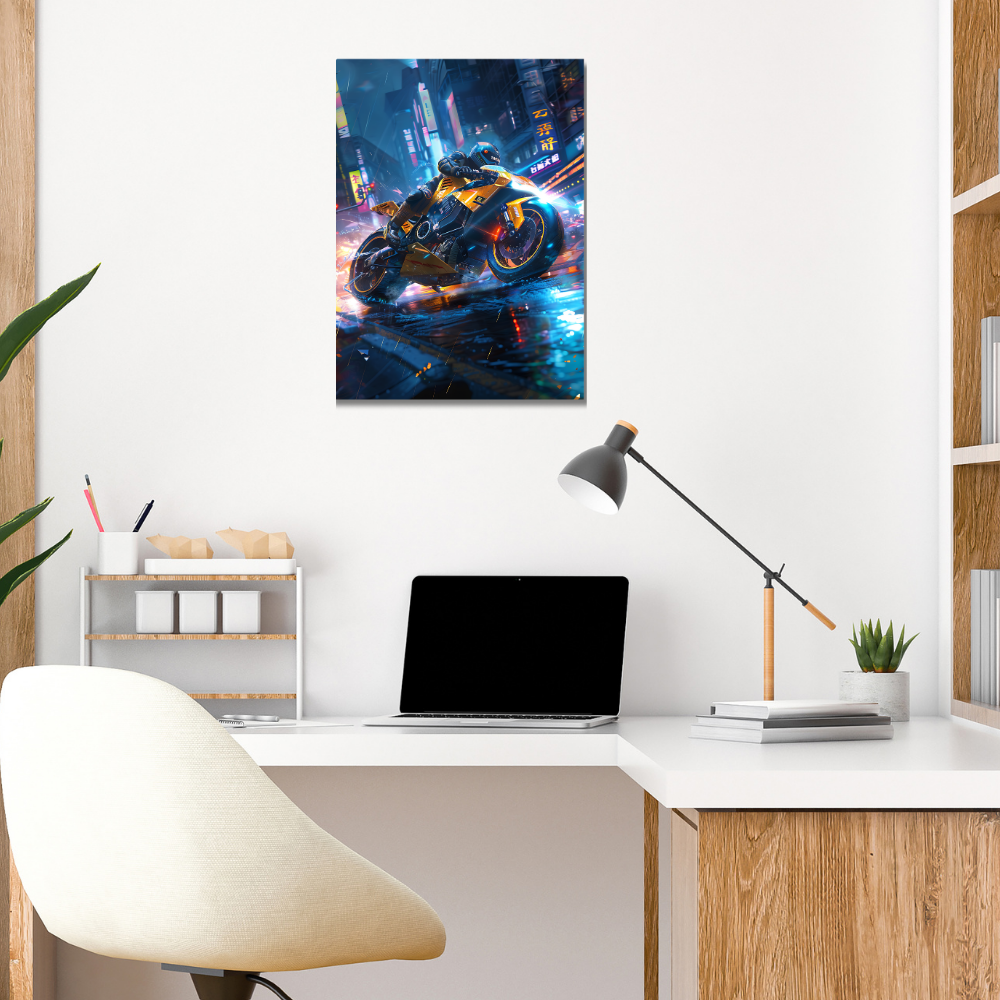 Metal Poster - Stylish Motorbike