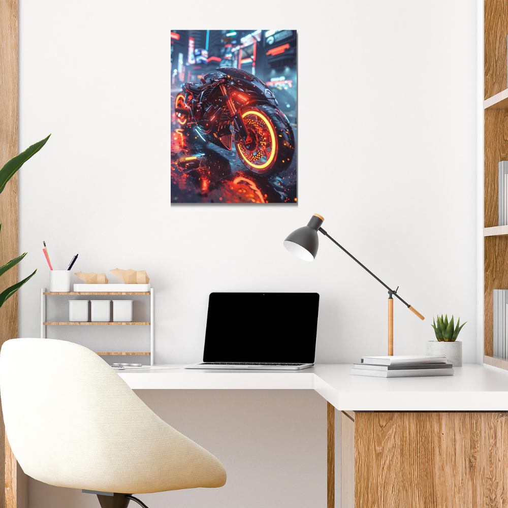 Metal Poster - Stylish Motorbike