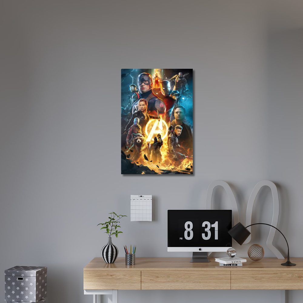 Metal poster –Marvel The Avengers