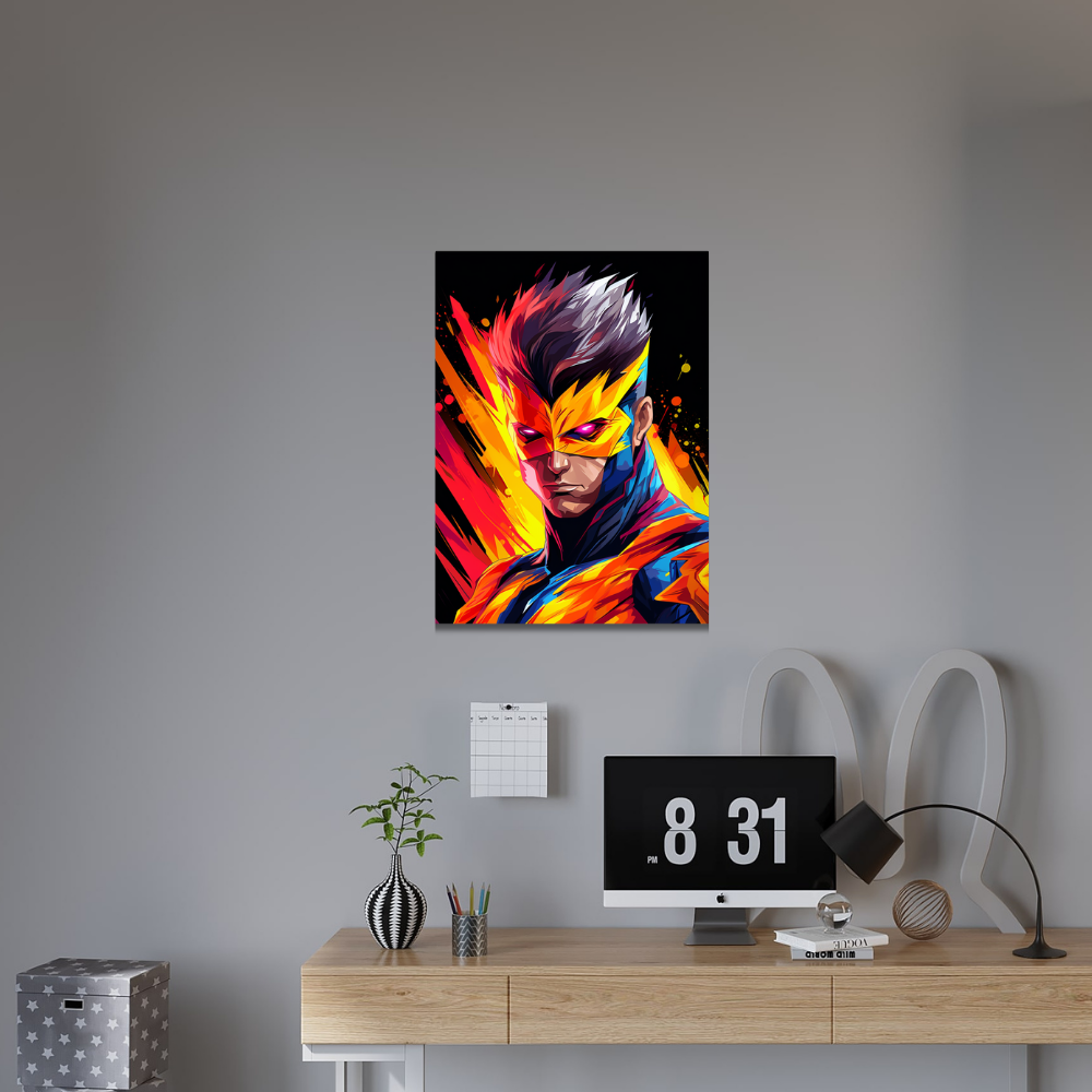 Metal Poster - Superhero