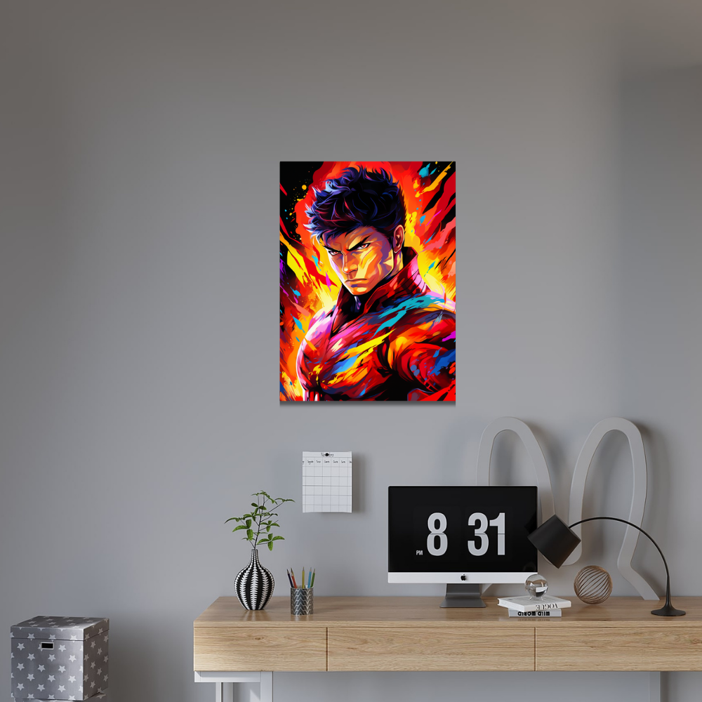Metal Poster Superhero