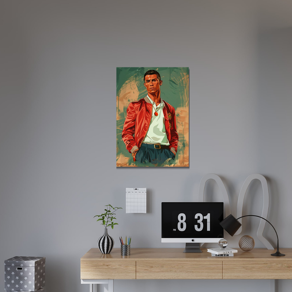 Metal Poster - Cristiano Ronaldo