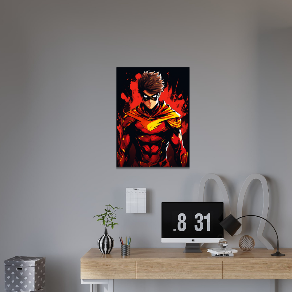 Metal Poster - Superhero