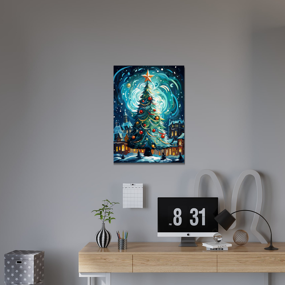 Metal Poster - Christmas Tree