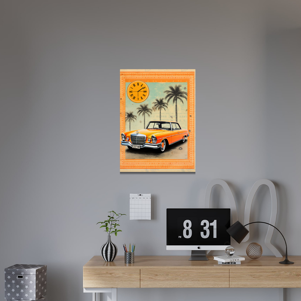 Metal poster – Classic Vintage Car