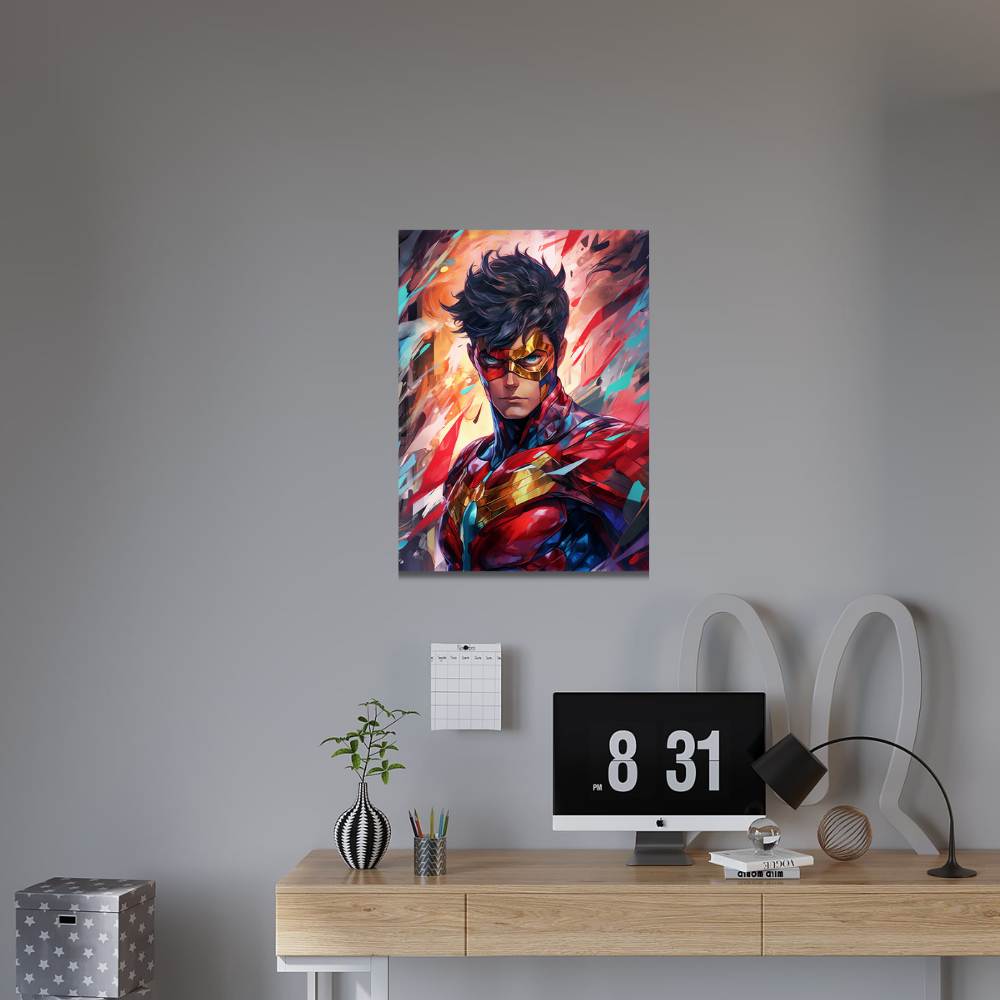 Metal Poster - Superhero