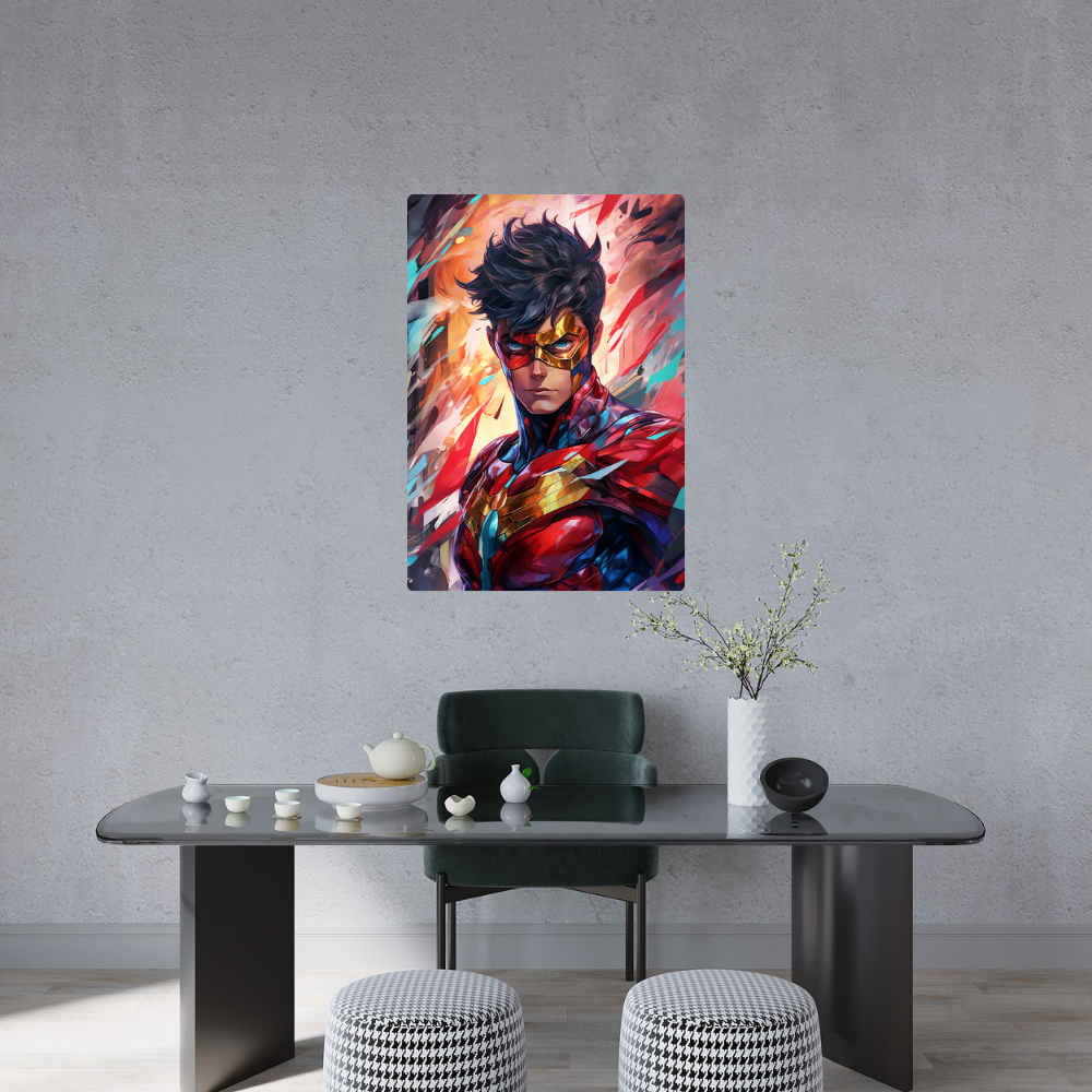 Metal Poster - Superhero