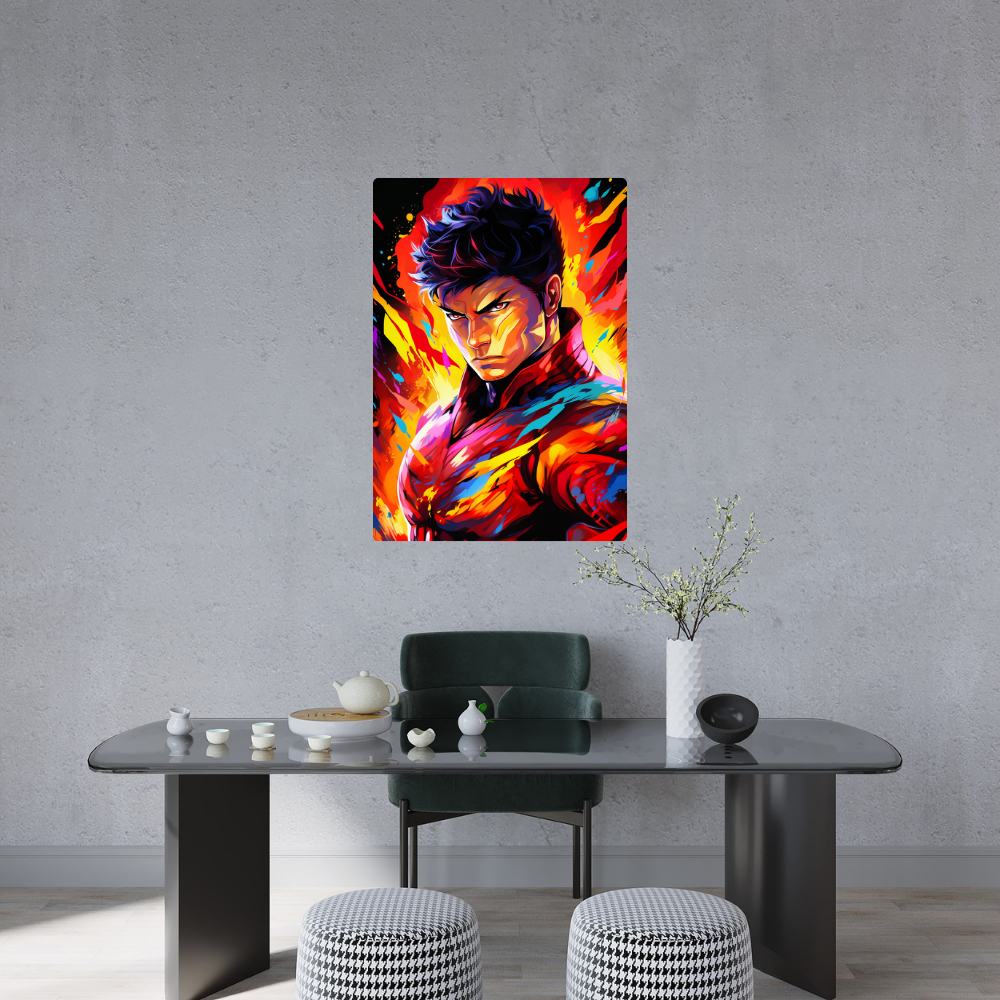 Metal Poster Superhero