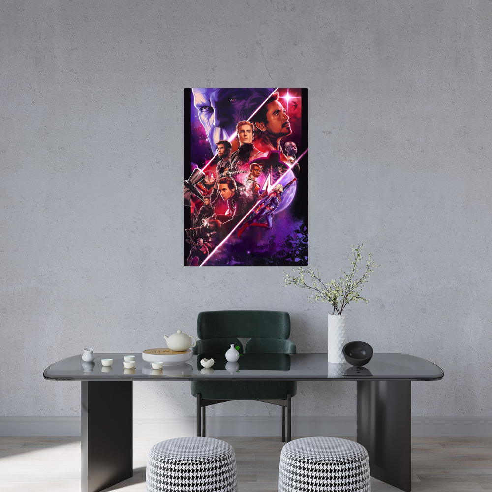 Metal poster –Marvel The Avengers