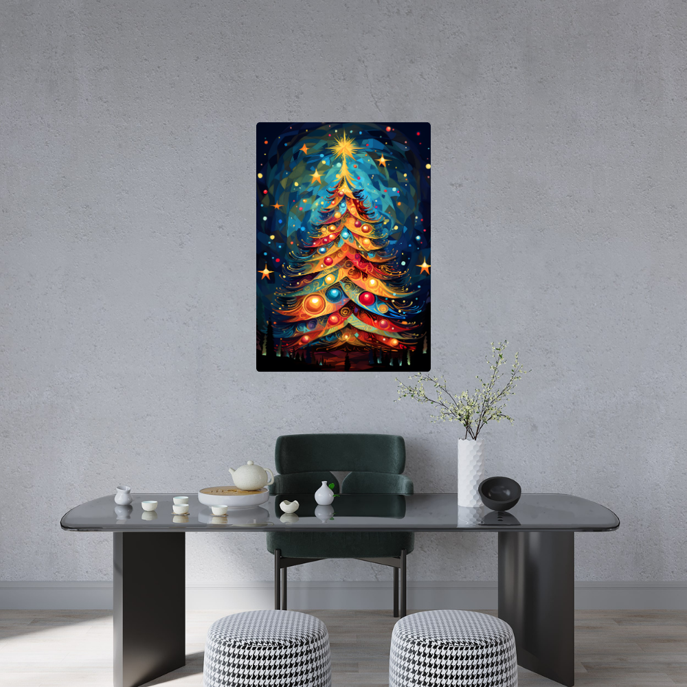 Metal Posters - Christmas Tree