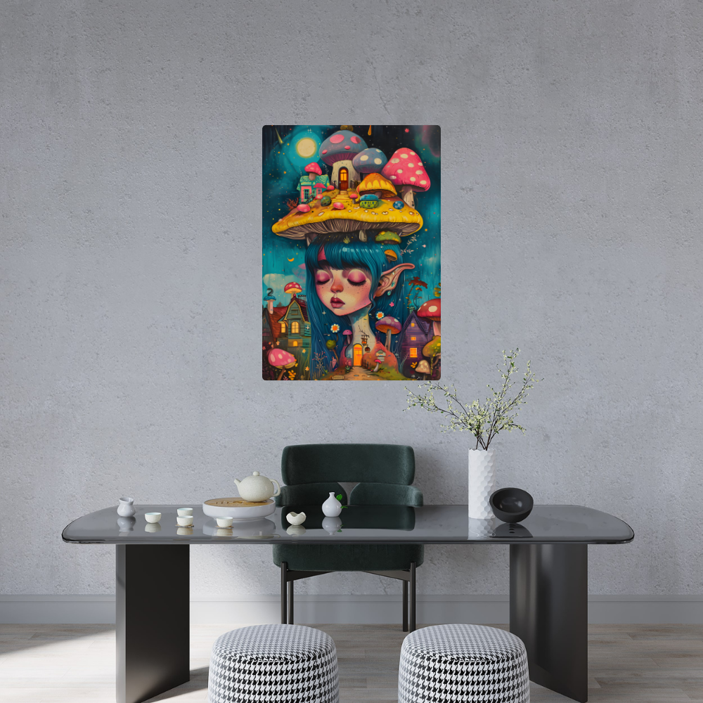 Metal poster - Trippy art