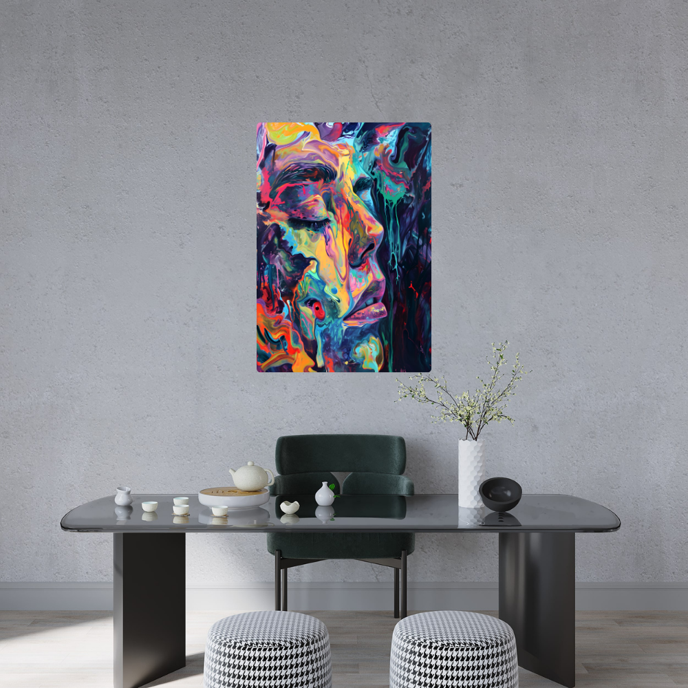 Metal poster - Trippy art
